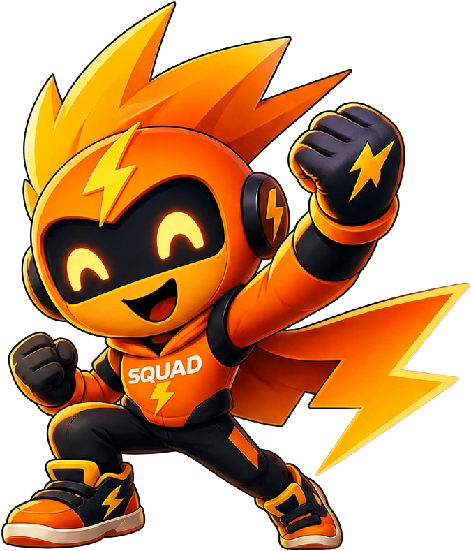 Squad, la mascotte du Coach IA